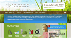 Desktop Screenshot of easternwaste.ca